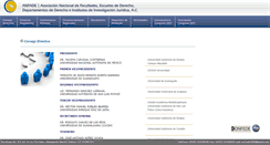 Desktop Screenshot of anfade.org.mx